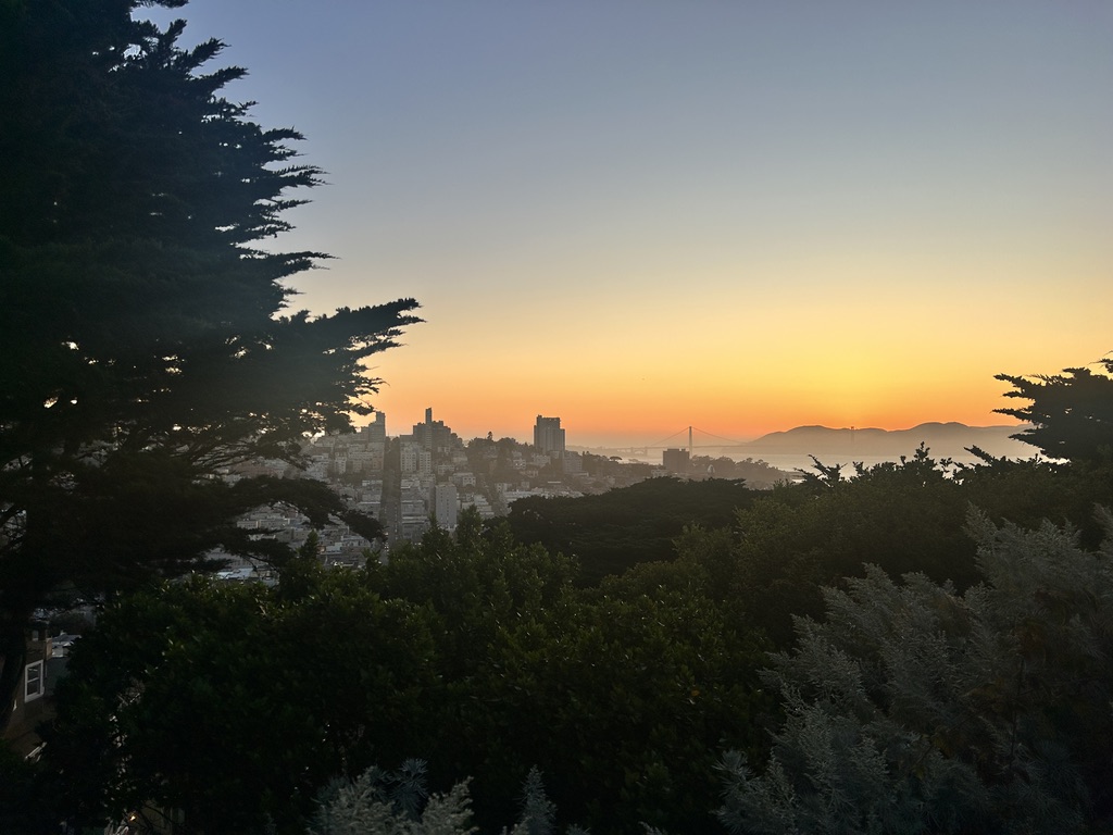 Sunset in San Francisco